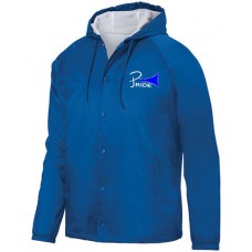 Jaguar Pride 2022 Snap Front Hooded Jacket (Royal)