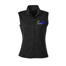 Jaguar Pride 2023 Fleece Vest Women's (Black Heather)