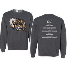 Jaguar Pride 2024 METAL Crewneck Sweatshirt (Dark Heather Grey)